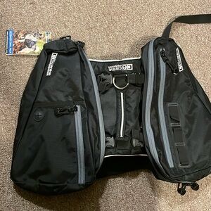 Canine Equip Ultimate Trail Pack NEW medium size dog 55lbs-80lbs chest 25”-34”